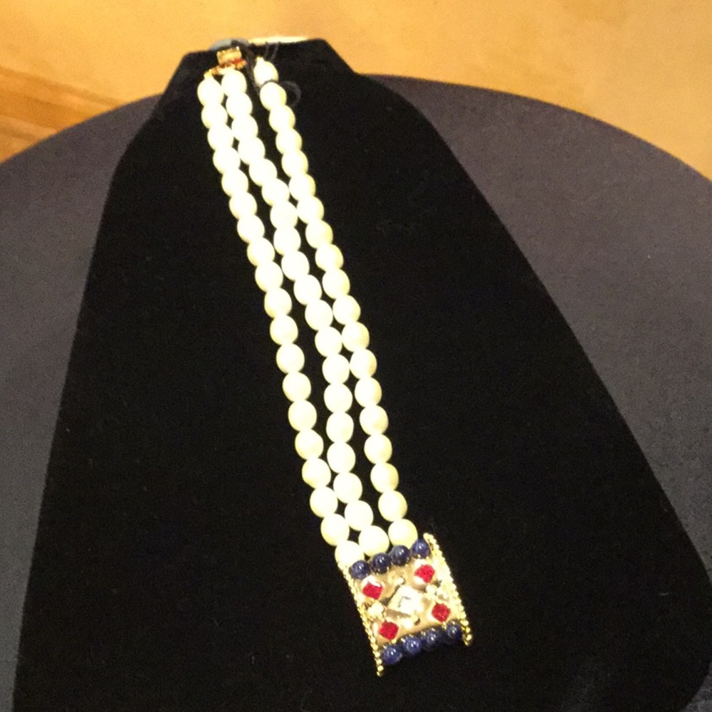 Alex Nicole bracelet with genuine stones NWT